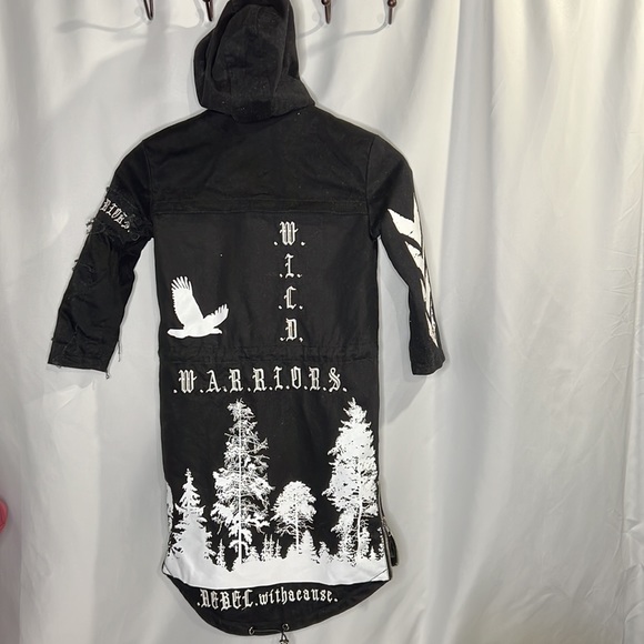 Unisex Kids Trench Coat sz4 - Picture 4 of 10